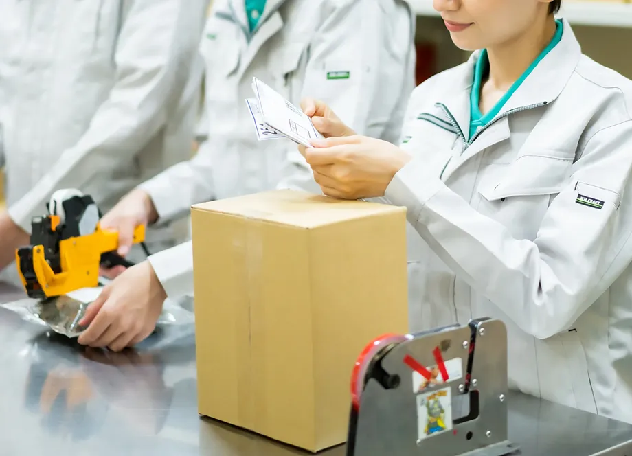 誤出荷を防ぐPCメーカー基準の検品体制